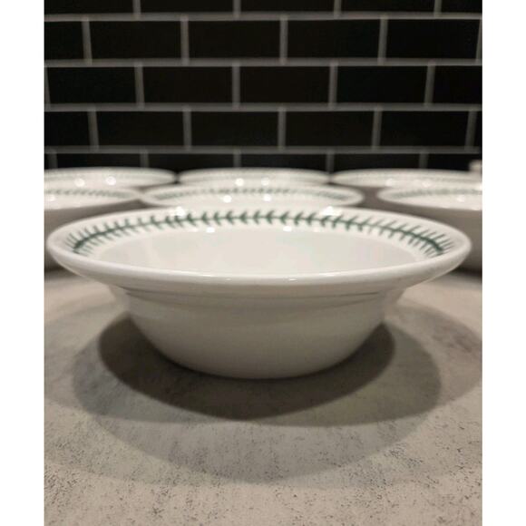 Portmeirion Botanic Garden Set of 7, 6½" Soup Cereal Salad Bowls EUC Classic VTG - Picture 4 of 14